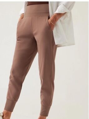 Athleta Venice High Rise Jogger Rustic Beige